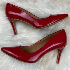 NEW CALVIN KLEIN
Kamara Patent Leather Pumps